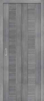 Складная дверь "Порта-21", пг, Grey veralinga Складная дверь "Порта-21", пг, Grey veralinga