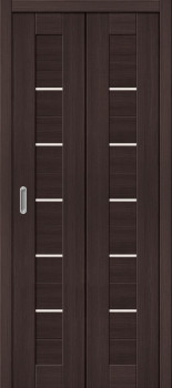 Складная дверь "Порта-22", по, Wenge veralinga Складная дверь "Порта-22", по, Wenge veralinga