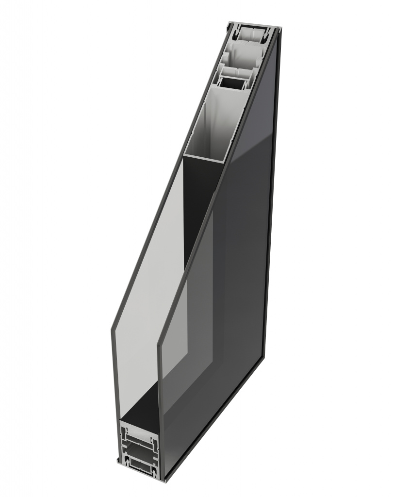 Дверь серии AGK в разрезе