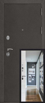 Входная дверь "Спартак Зеркало Panorama"