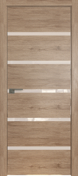 Межкомнатная дверь 13ZN, дуб салинас светлый