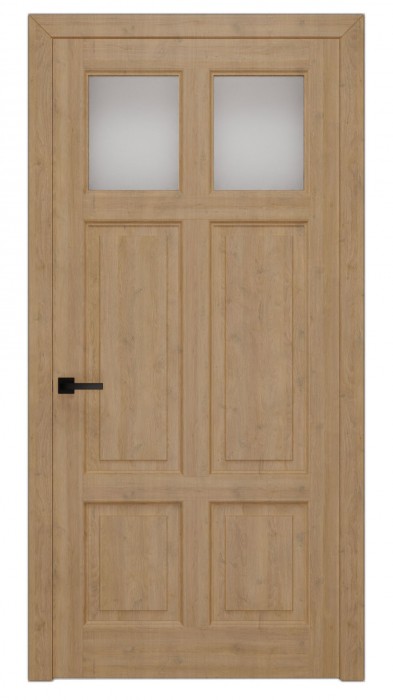 Межкомнатная дверь М 19 по-2/1 массив дуб сучок