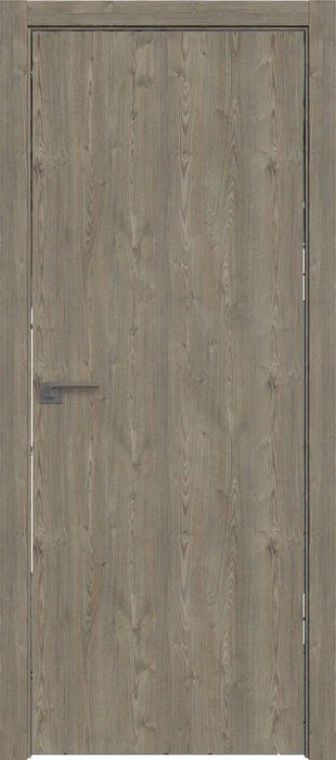 Межкомнатная дверь 1ZN, Каштан Темный, матовая с 4х сторон