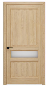 Межкомнатная дверь М 04 по-1/2 массив сосны