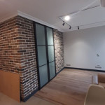 Перегородка раздвижная два делителя