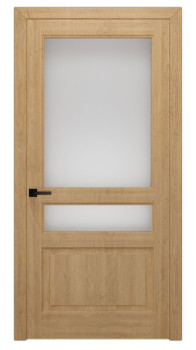 Межкомнатная дверь М 04 по-2 массив дуба