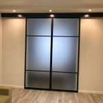 Перегородка раздвижная два делителя