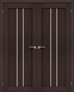 Двойная распашная дверь Порта-24 Wenge Veralinga