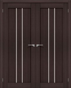 Двойная распашная дверь Порта-24 Wenge Veralinga