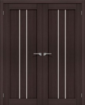 Двойная распашная дверь Порта-24 Wenge Veralinga