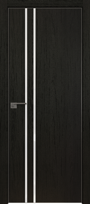 Межкомнатная дверь 35ZN, кромка ABS, дарк браун