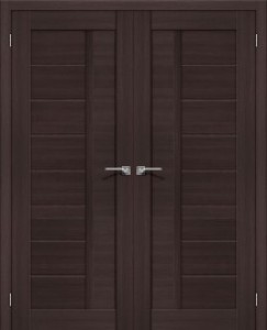 Двойная распашная дверь Порта-26 Wenge Veralinga