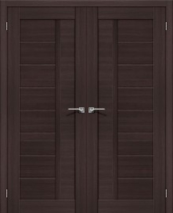 Двойная распашная дверь Порта-26 Wenge Veralinga