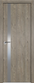 Межкомнатная дверь 6ZN, Каштан темный, матовая с 4-х сторон
