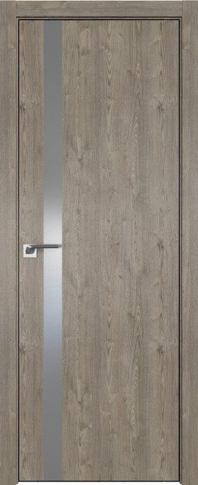 Межкомнатная дверь 6ZN, Каштан темный, матовая с 4-х сторон