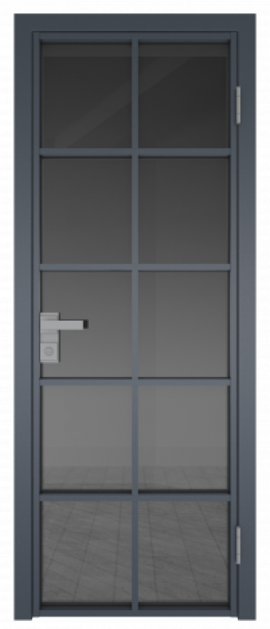 Межкомнатная дверь AG - 4 антрацит, планибель графит