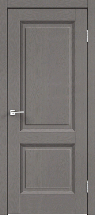 Межкомнатная дверь "ALTO 6P", пг, ясень грей структурный.
