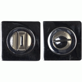 Фиксатор сантехнический Vantage, BK02BN/CP черный никель/хром