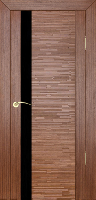 Межкомнатная дверь "Д4 техно", по, орех