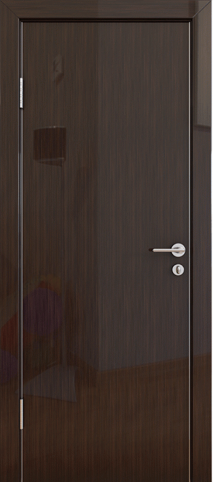 Межкомнатная дверь ДГ-500, венге глянец