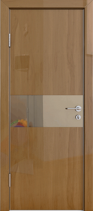 Межкомнатная дверь ДГ-501, анегри темный глянец