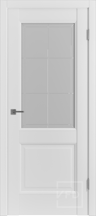 Межкомнатная дверь "Emalex 2", по Emalex Ice