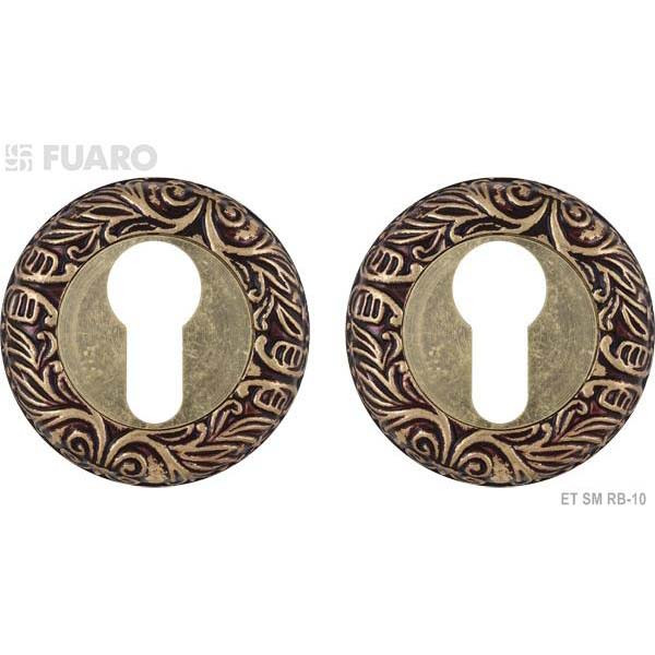 Накладка на цилиндр, темная бронза FUARO