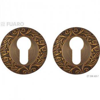 Накладка на цилиндр, античная бронза FUARO