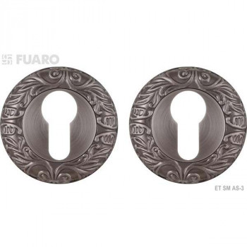 Накладка на цилиндр, античное серебро FUARO