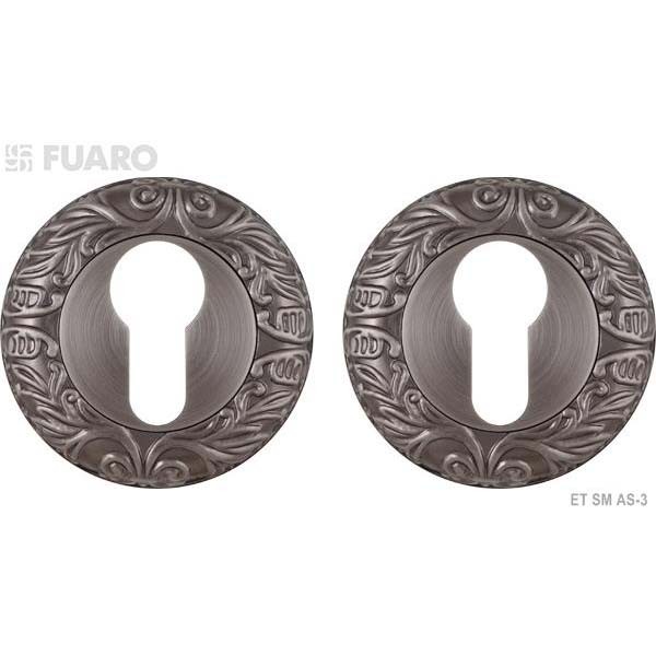Накладка на цилиндр, античное серебро FUARO