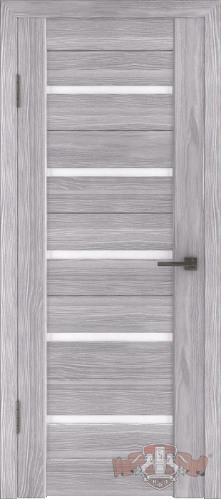 Межкомнатная дверь "Line 1", по, серый дуб
