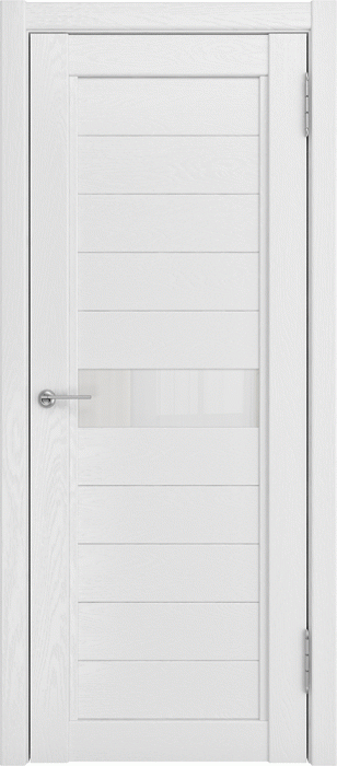 Межкомнатная дверь "LH-1", по, белый снег