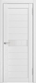 Межкомнатная дверь "LH-1", по, белый снег