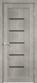 Межкомнатная дверь "NEXT 3", по, Муар светло-серый