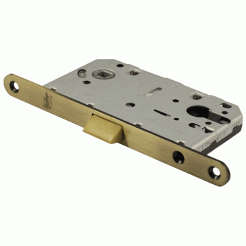 Замок под цилиндр ADDEN BAU, KEY 418 BRONZE