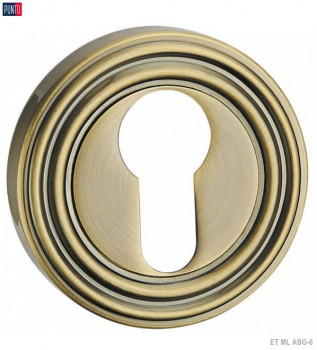 Накладка под цилиндр PUNTO ET ML ABG-6, зеленая бронза