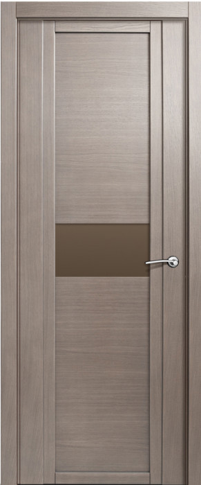 Межкомнатная дверь Мильяна Qdo H, по, дуб грейвуд