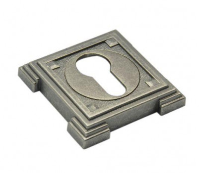 Накладка на цилиндр ADDEN BAU, SC VQ001 AGED SILVER