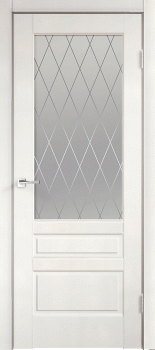 Межкомнатная дверь "SCANDI 3V", по, белая