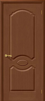 Межкомнатная дверь "Селена", пг, орех