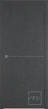 Межкомнатная дверь "URBAN 1", пг, JET LOFT (алюминиевый молдинг) Межкомнатная дверь "URBAN 1", пг, JET LOFT (алюминиевый молдинг)