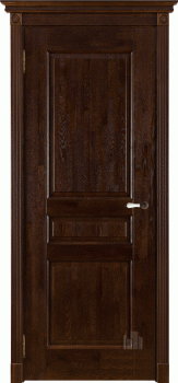 Межкомнатная дверь "Виктория", пг, античный орех