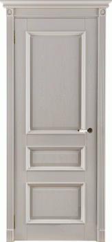 Межкомнатная дверь "Афродита", пг, слоновая кость