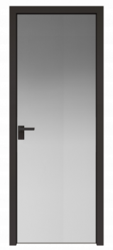 Межкомнатная дверь AGK-1, стекло закаленное 4 мм