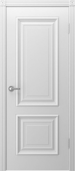 Межкомнатная дверь "Акцент", пг, белый