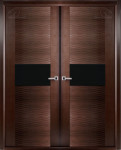 Межкомнатная дверь "Авангард люкс", по, венге