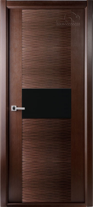 Межкомнатная дверь "Авангард люкс", по, венге