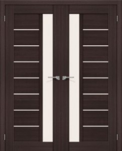 Двойная распашная дверь Порта-27 Wenge Veralinga