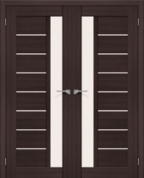 Двойная распашная дверь Порта-27 Wenge Veralinga