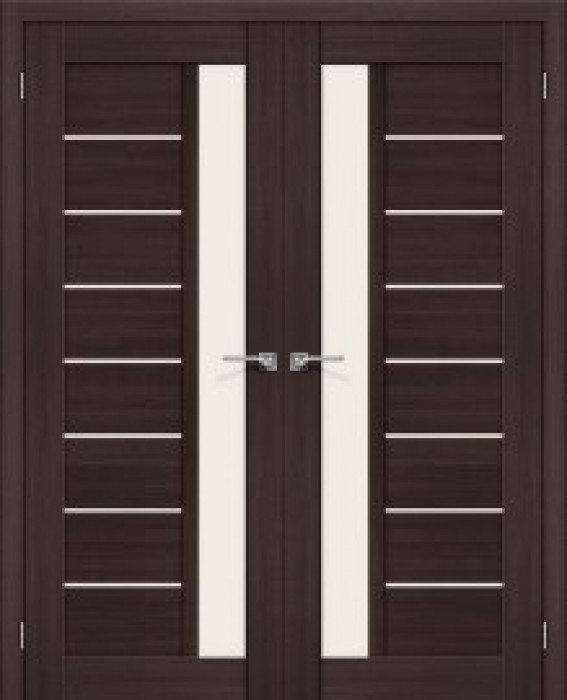 Двойная распашная дверь Порта-27 Wenge Veralinga